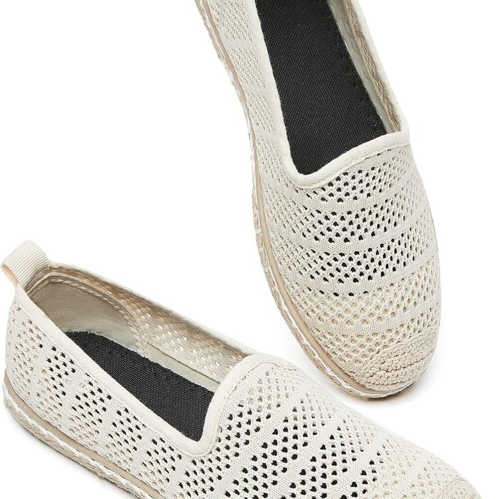 Women's Mesh Flats Lightweight Breathable Slip-On Loafers Comfort Shoes